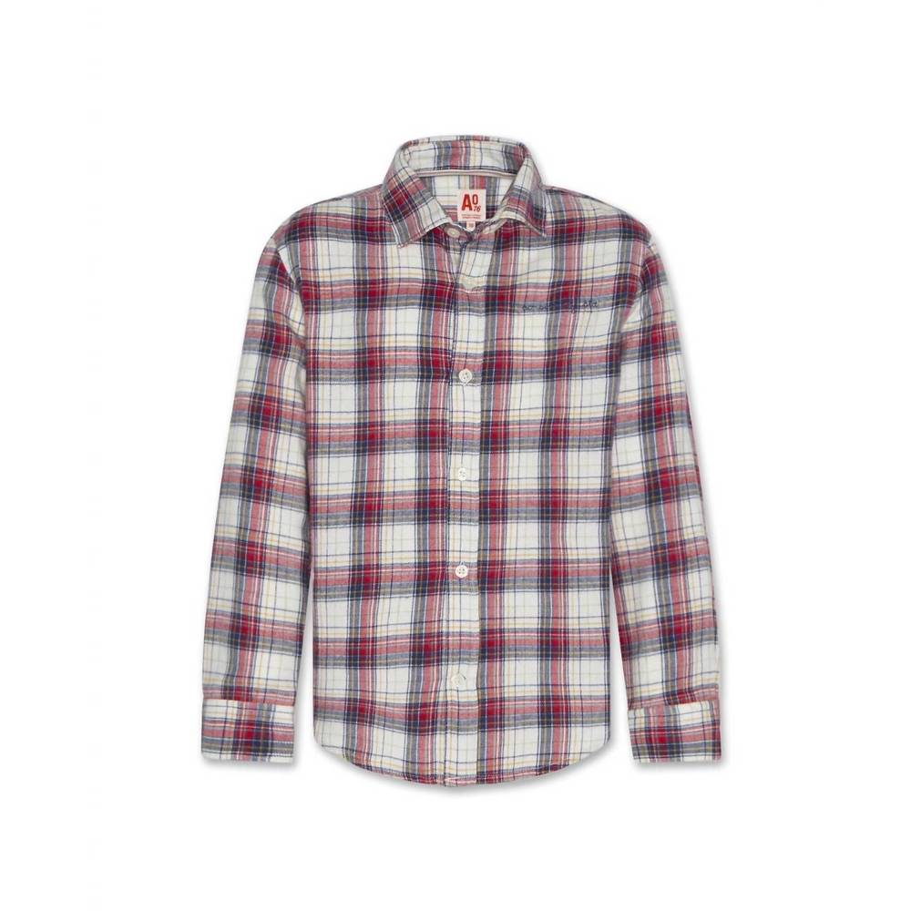 NEW AO76 boys tim seventy shirt in multi